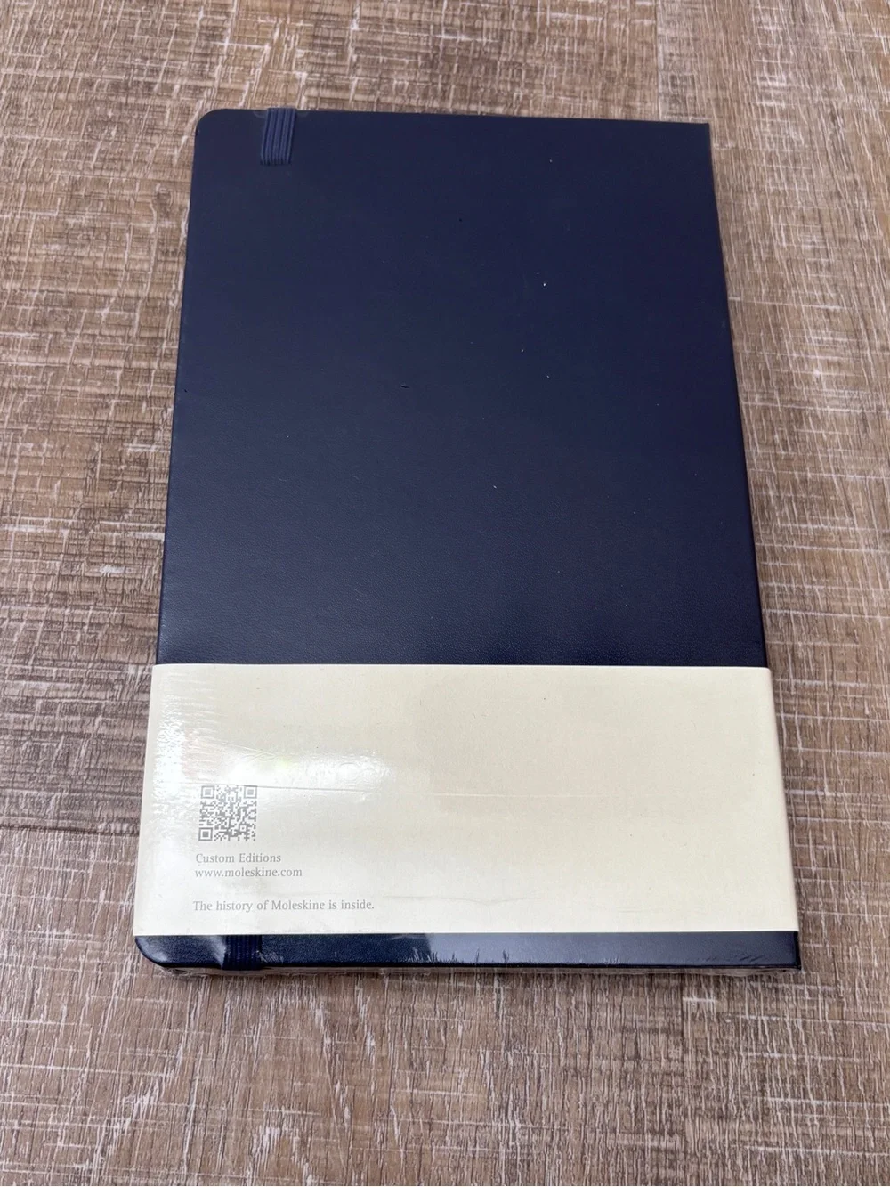 NWT Moleskine Navy Blue Elastic Banded “Soup” Journal Notebook Recipe Book